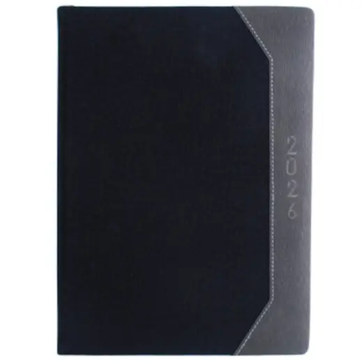 A5 Graphite Diary - 2026 Black-Grey Front